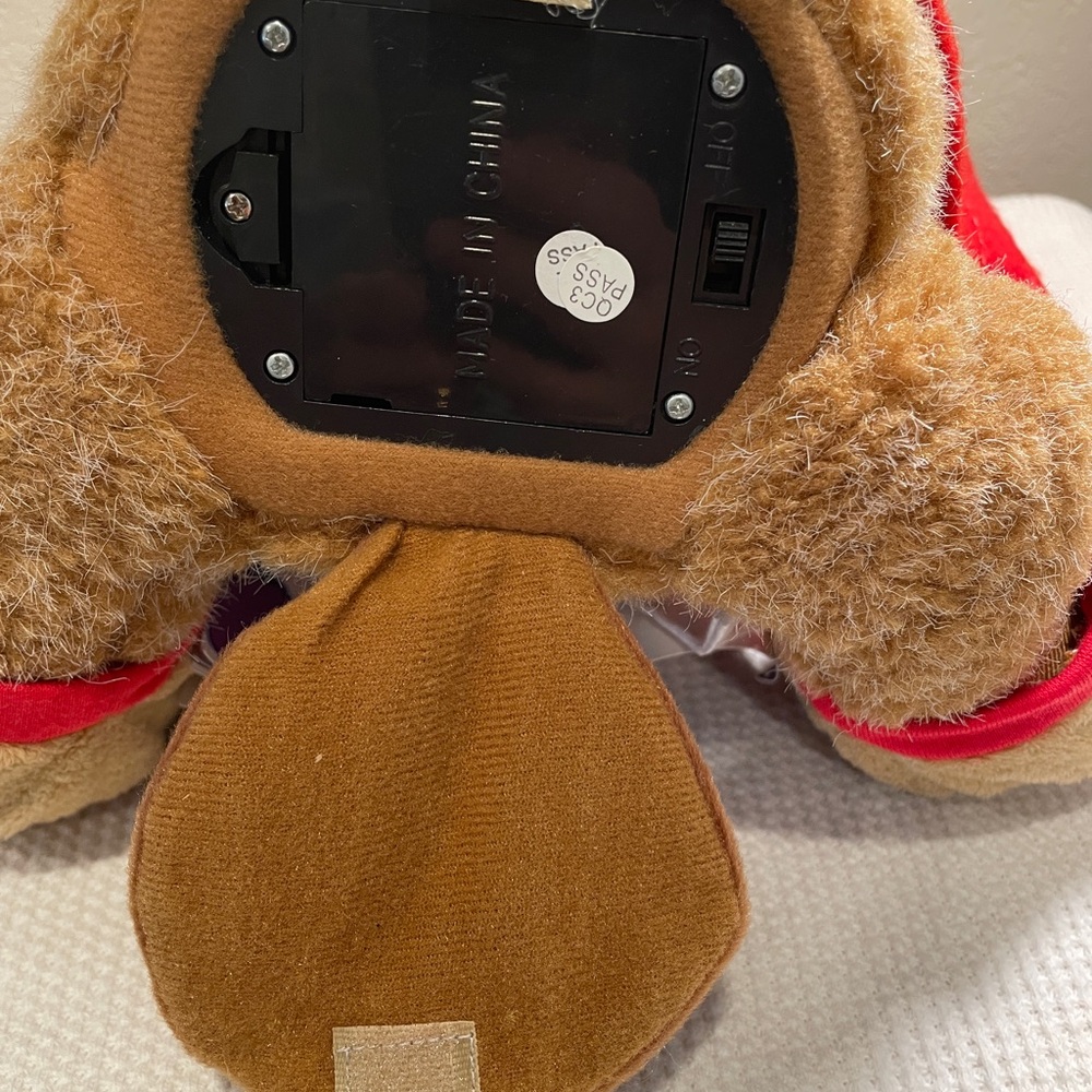 Animated Storytime Bear with Red Outfit - Picture 10 of 11